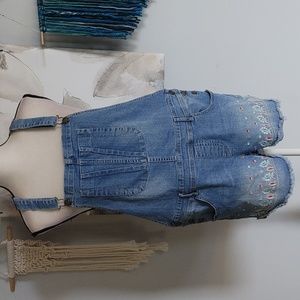 American Rag Embroidered Shortalls 15